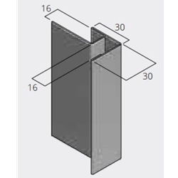 KAYCAN Ausseneckprofil A 16/30